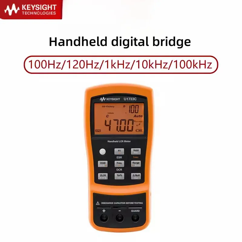 Keysight U1733C handheld digital bridge meter LCR meter U1732C capacitance meter U1701B/U1731C Keysight U1733C handheld digital bridge meter LCR meter U1732C capacitance meter U1701B/U1731C